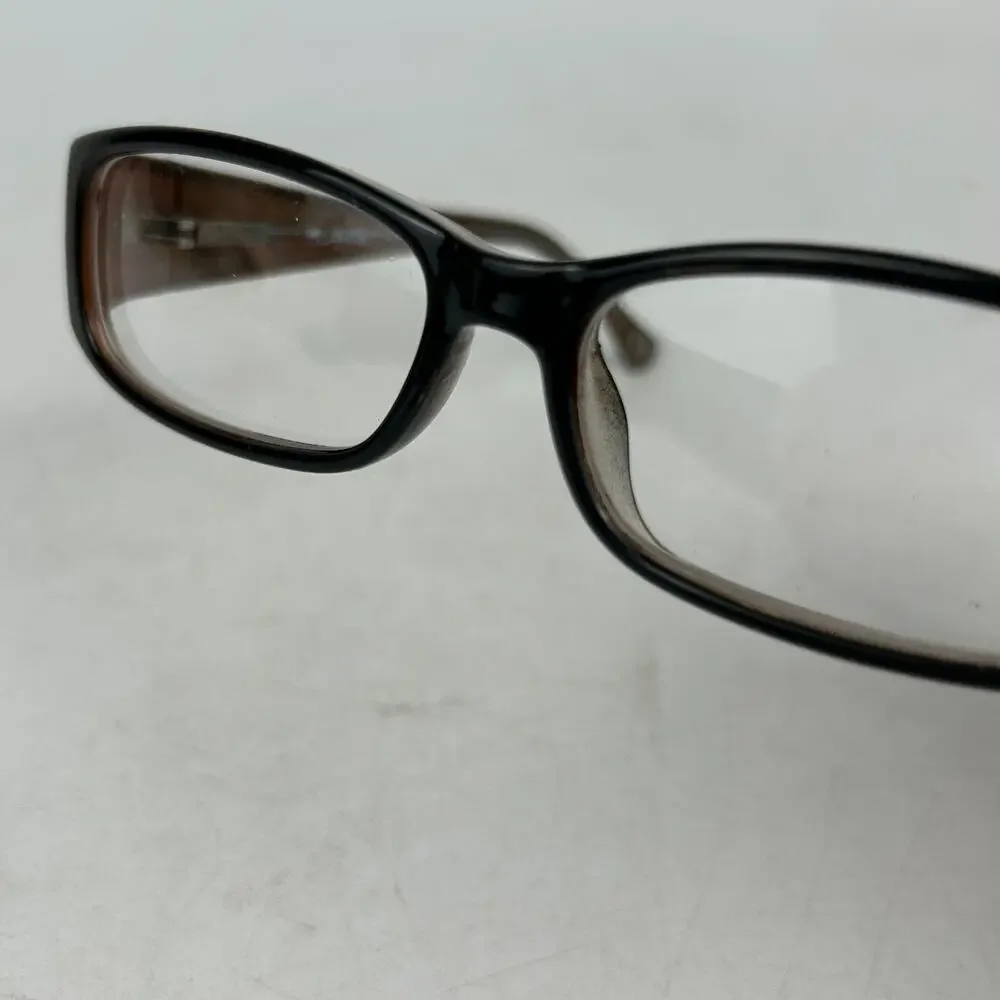 Lantis Optical L6002 Eyeglasses Frame Unisex Kids‎ Black Brown Plastic 52-14-130